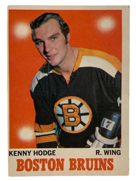 8 Kenny Hodge 1970 71 from Topps Front