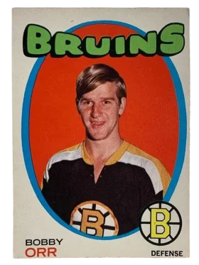 100 Bobby Orr 1971 72 from Topps Front