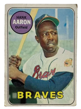 100 Hank Aaron 1969 O Pee from Chee Front