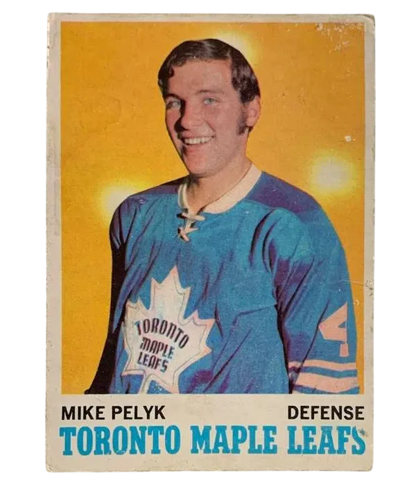 107 Mike Pelyk 1970 71 O Pee from Chee Front