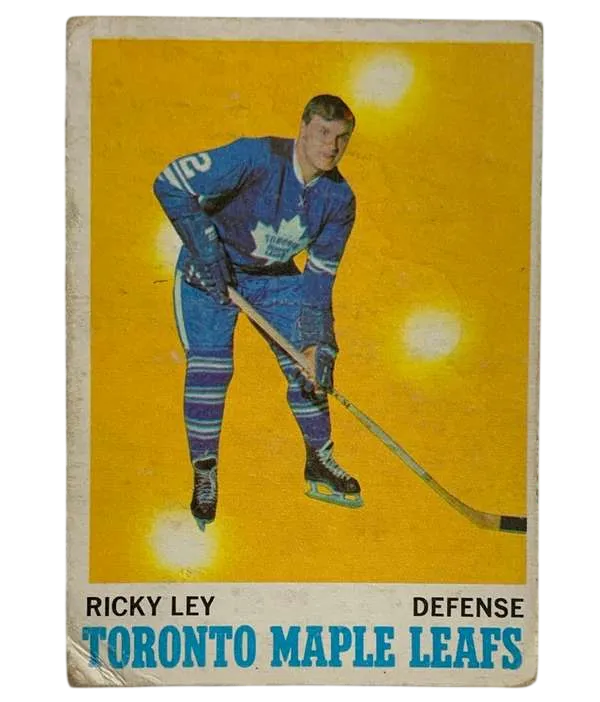 108 Rick Ley 1970 71 O Pee Chee from Front Pr1