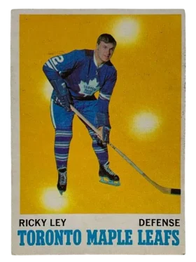 108 Rick Ley 1970 71 from Topps Front