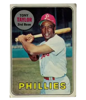108 Tony Taylor 1969 from Topps Front