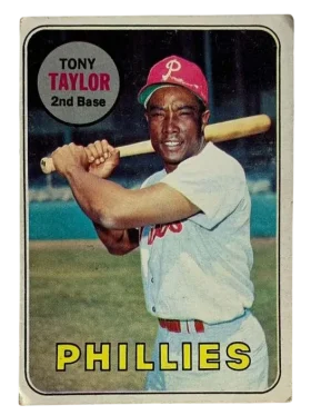 108 Tony Taylor 1969 from Topps Front