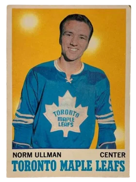 110 Norm Ullman 1970 71 O Pee from Chee Front
