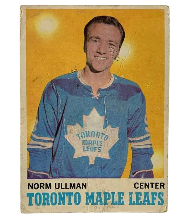 110 Norm Ullman 1970 71 O Pee Chee from Front Pr
