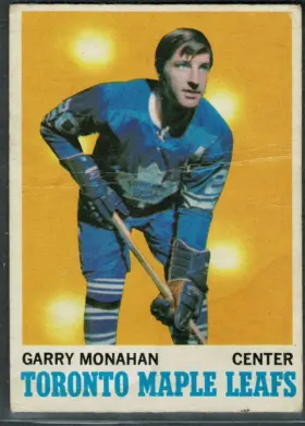 112 Garry Monahan 1970 71 from Front 1