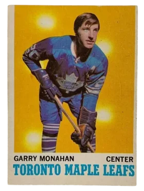 112 Garry Monahan 1970 71 from Topps Front