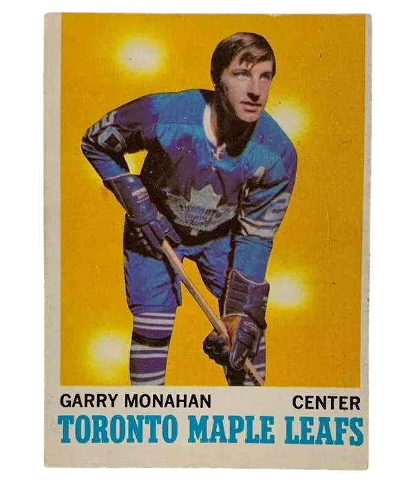 112 Garry Monahan 1970 71 from Topps Front