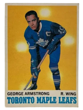 113 George Armstrong 1970 71 from Topps Front