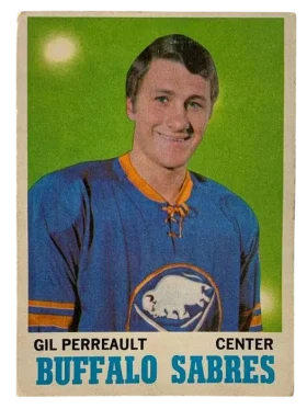 121 Gilbert Perreault Nm 1970 from 71 Front