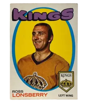 121 Ross Lonsberry 1971 72 from Topps Front