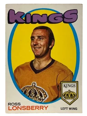 121 Ross Lonsberry 1971 72 from Topps Front