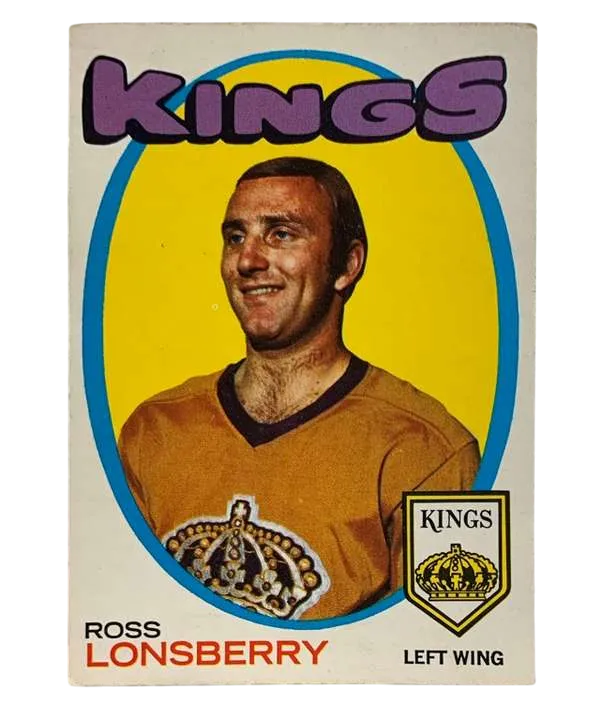 121 Ross Lonsberry 1971 72 from Topps Front