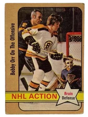 122 Bobby Orr 1972 73 from Topps Front