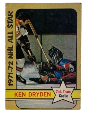 127 Ken Dryden 1972 73 O Pee from Chee Front