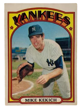 138 Mike Kekich 1972 O Pee from Chee Front