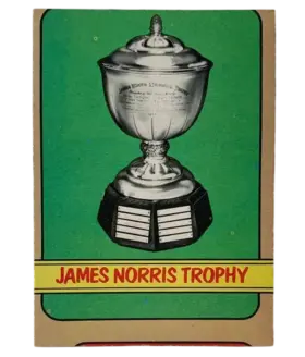 142 James Norris Trophy 1972 73 O Pee from Chee Front