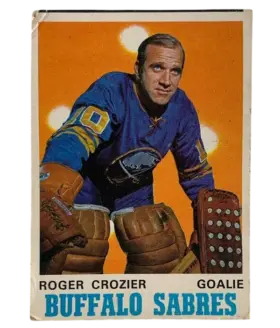 145 Roger Crozier Mc 1970 71 O Pee from Chee Front