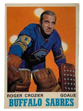 145 Roger Crozier Nm 1970 71 O Pee from Chee Front