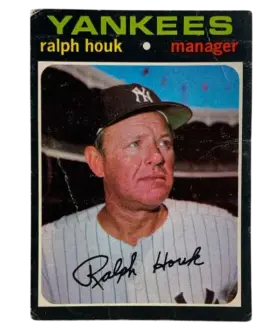 146 Ralph Houk 1971 from Topps Front
