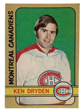 160 Ken Dryden 1972 73 from Topps Front