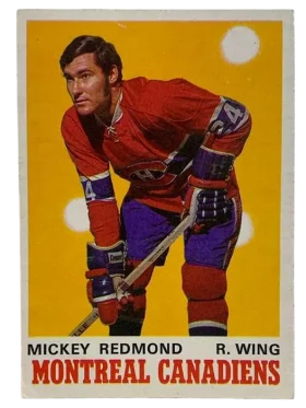 175a Mickey Redmond 1970 71 O Pee from Chee Front