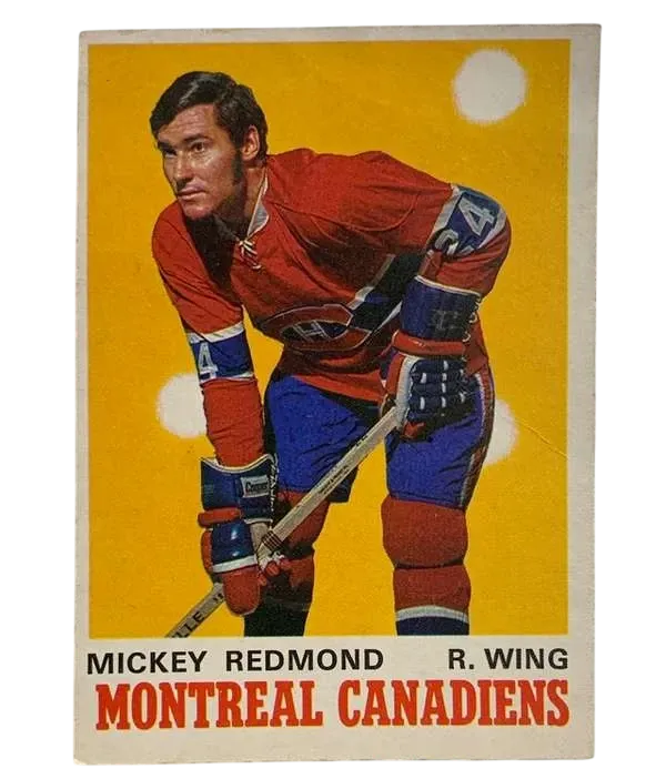 175a Mickey Redmond 1970 71 O Pee Chee from Front Pr