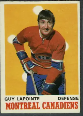 177 Guy Lapointe 1970 71 O Pee Chee Front from Ex 1