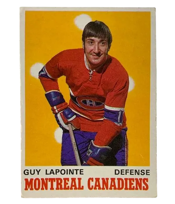 177 Guy Lapointe 1970 71 O Pee Chee from Front Ex