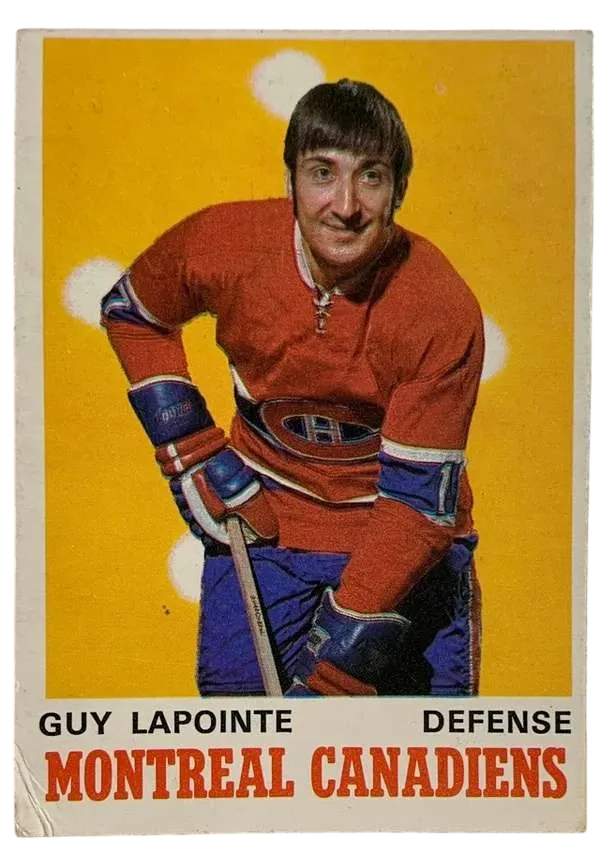 177 Guy Lapointe 1970 71 O Pee Chee from Front Vg1