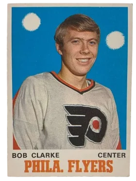 195 Bob Clarke Mint 1970 71 O Pee from Chee Front