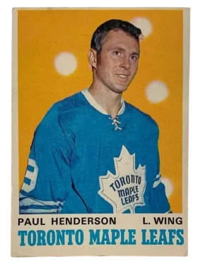 217 Paul Henderson 1970 71 O Pee Chee from Front Ex