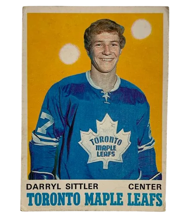 218 Darryl Sittler Ex 1970 71 O Pee from Chee Front