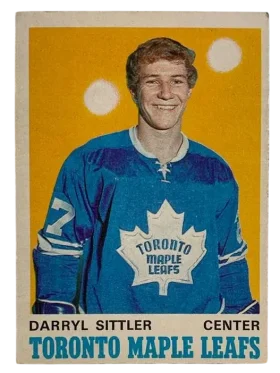 218 Darryl Sittler Nm 1970 71 O Pee from Chee Front