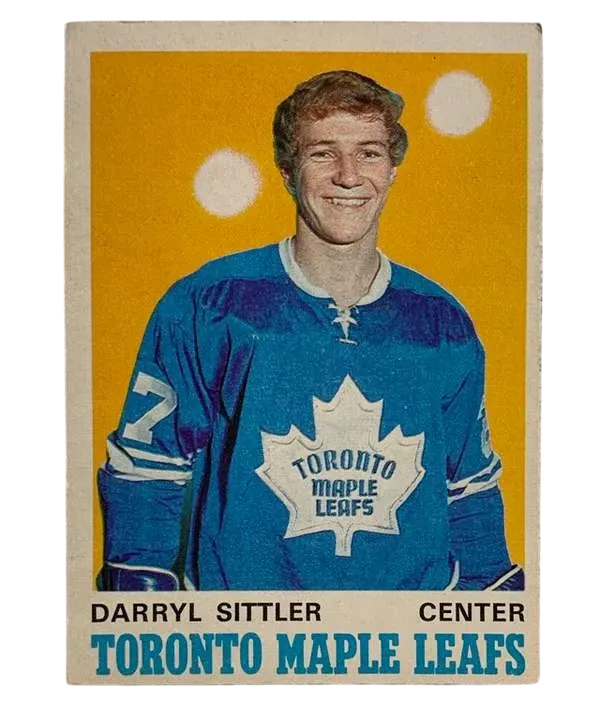 218 Darryl Sittler Nm 1970 71 O Pee from Chee Front