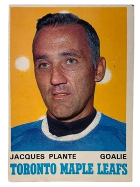 222 Jacques Plante Nm 1970 71 O Pee from Chee Front