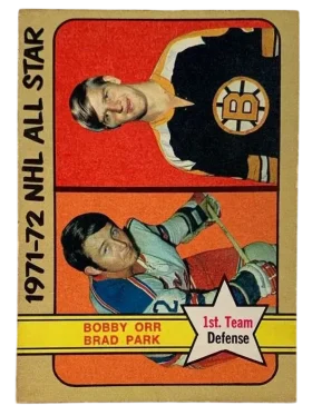 227 Brad Park Bobby Orr 1972 73 O Pee Chee from Front 1