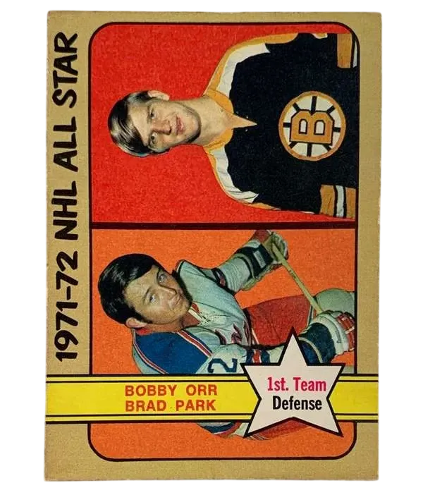 227 Brad Park Bobby Orr 1972 73 O Pee Chee from Front 1