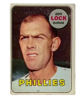 229 Don Lock 1969 from Topps Front