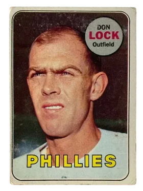 229 Don Lock 1969 from Topps Front