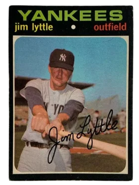 234 Jim Lyttle 1971 from Topps Front