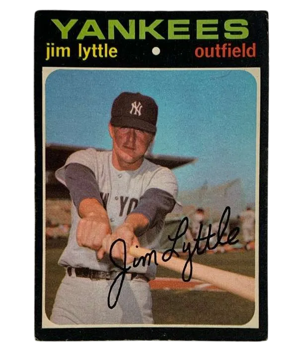 234 Jim Lyttle 1971 from Topps Front