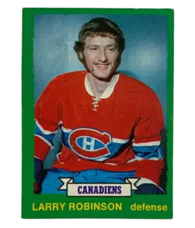 237 Larry Robinson 1973 74 O Pee Chee from Nm Front