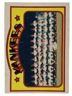 237 New York Yankees 1972 O Pee from Chee Front