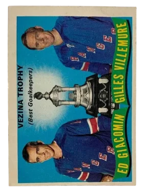 248 Ed Giacomin Gilles Villemure 1971 72 O Pee from Chee Front