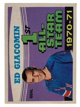 250 Ed Giacomin 1971 72 O Pee from Chee Front