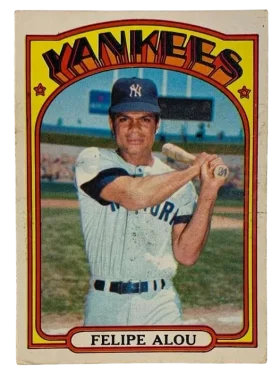 263 Felipe Alou 1972 O Pee from Chee Front