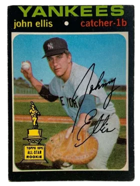 263 John Ellis 1971 from Topps Front