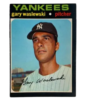 277 Gary Waslewski 1971 from Topps Front
